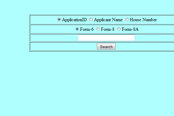 Form-6 for new application. Form-8 for corrections & Form-8A for transpose.