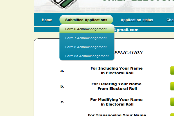 to how karnataka in voter id apply online your of  whatfix status  registration voter application Track