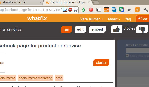 also, every 'vote up' improves flow's author reputation